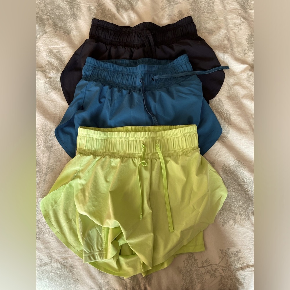 Gymshark Speed Shorts V2 (3-Pack Bundle)